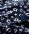 Boys' Star Print Velour Pyjamas SMOKING blue/MARSHMALLOW white